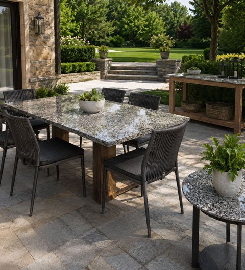 granite tables