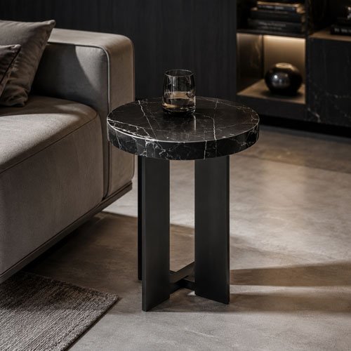 Black-Marble-Side-Table