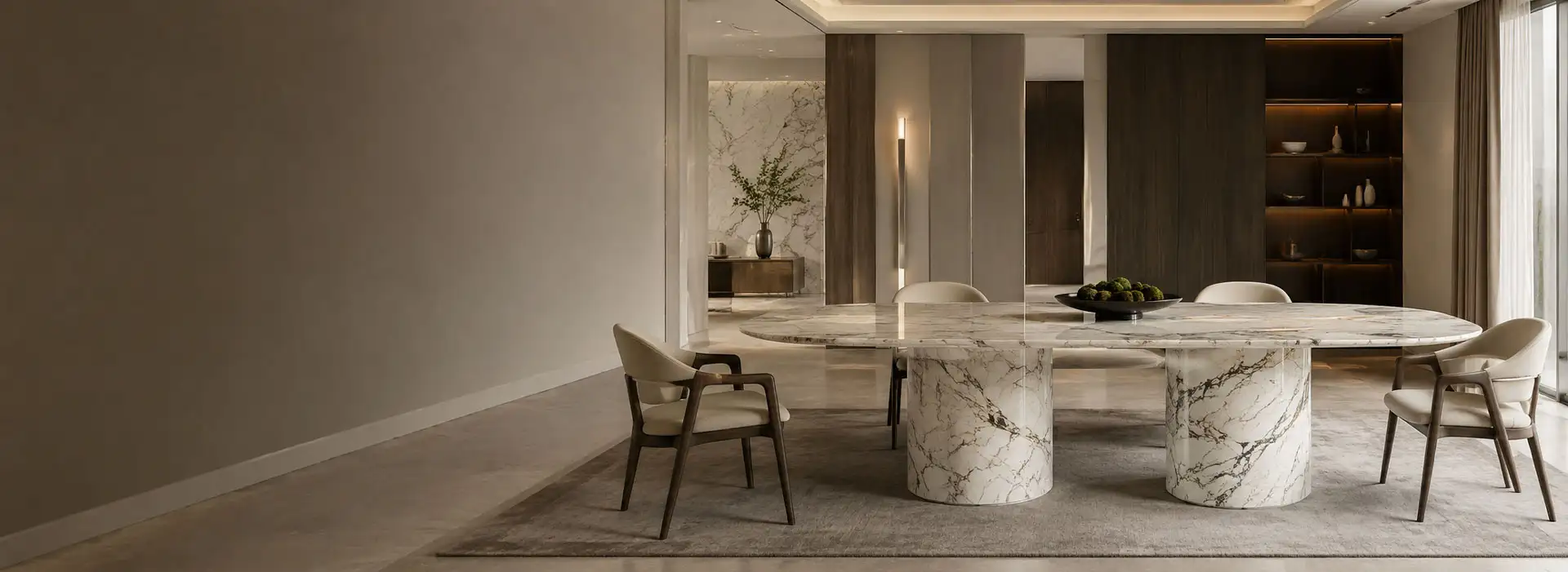 Custom-marble-dining-table