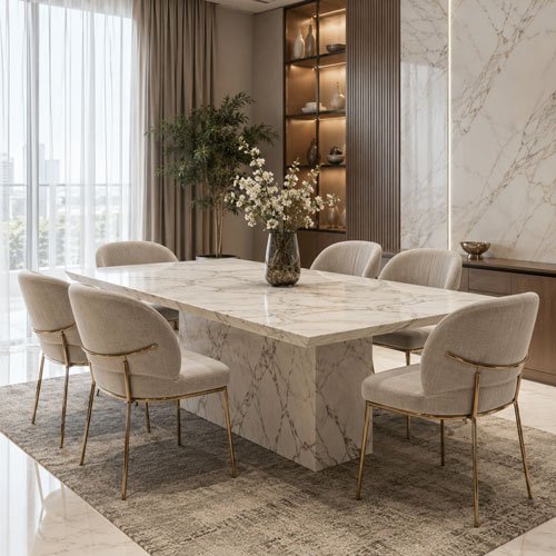 Marble-Dining-Table-Sets
