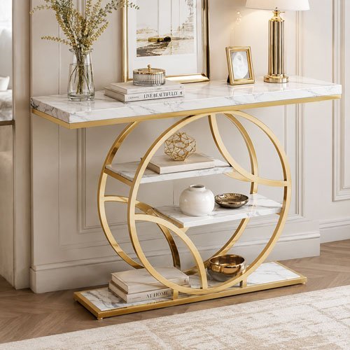 Marble-Top-Console-Table