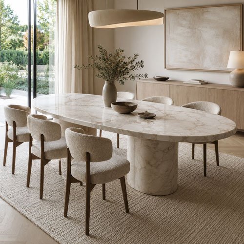 Oval-Marble-Dining-Tables