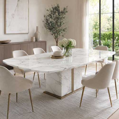 White-Marble-Dining-Tables