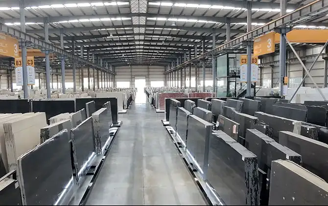 GLM factory stone slab
