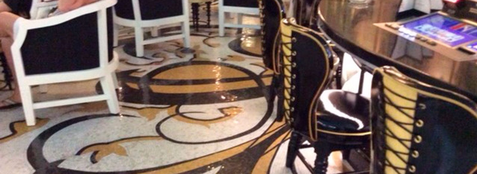 Paris Hotel Las Vegas Mosaic Marble Floor Project