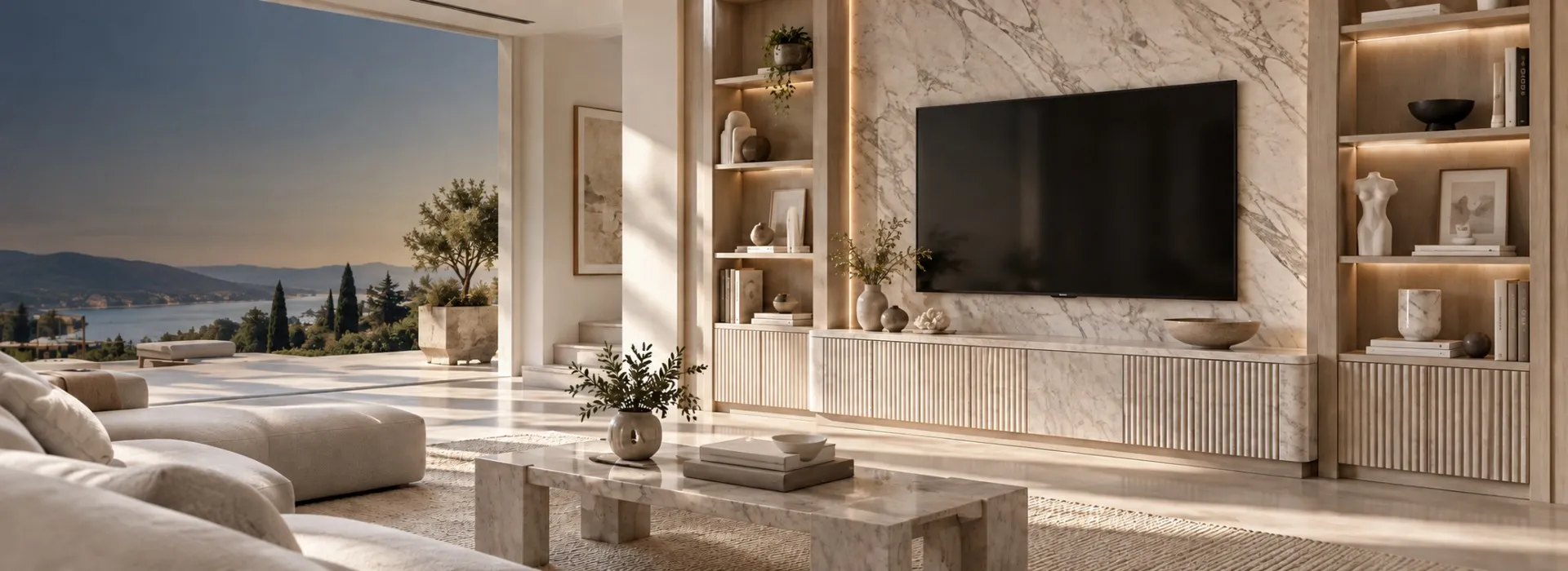 Marble TV Stands for Sale