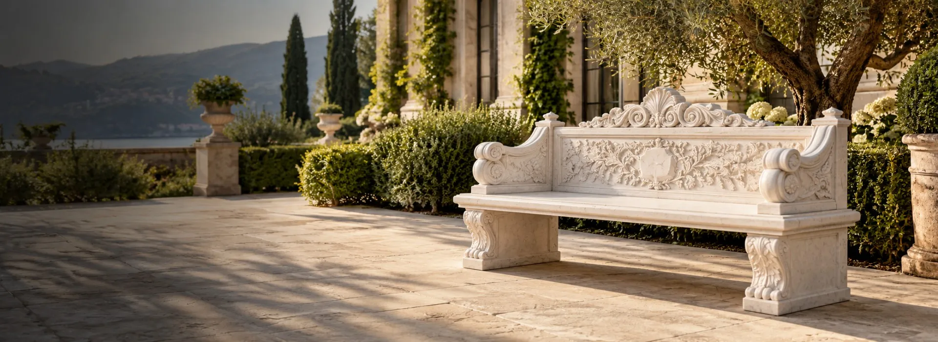 Custom Marble Bench for Sale