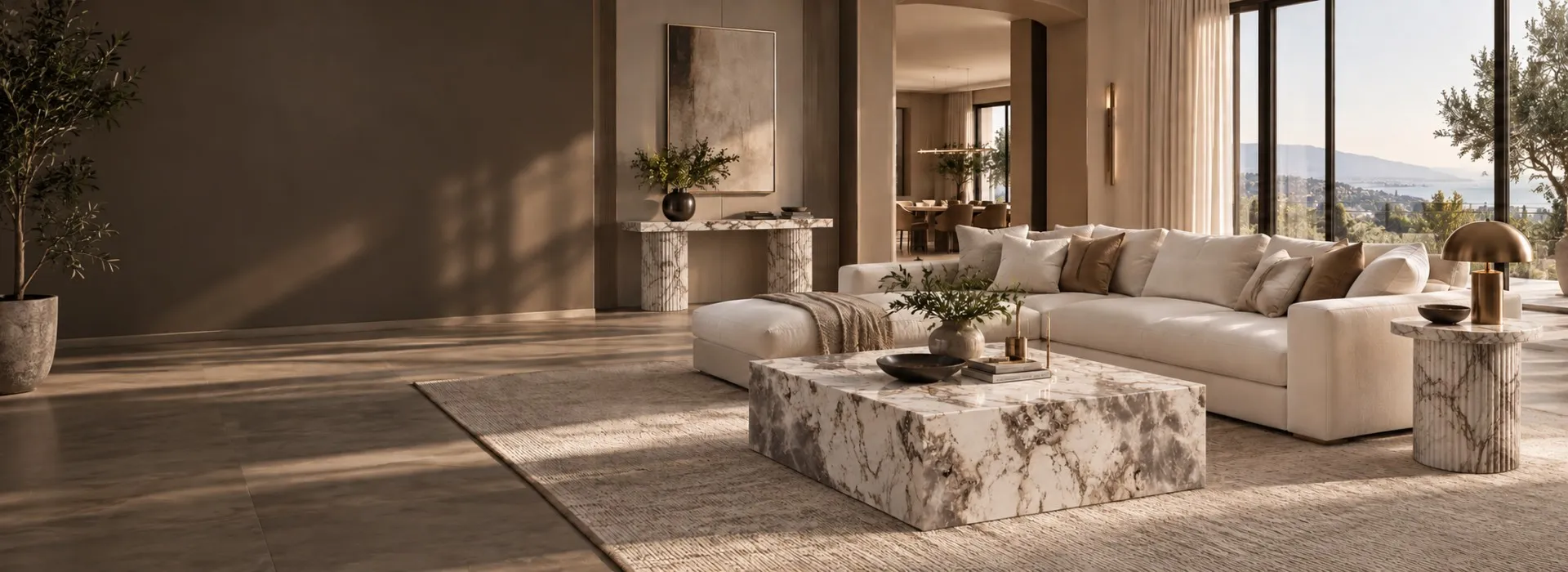 Stone Furniture for Living Rooms