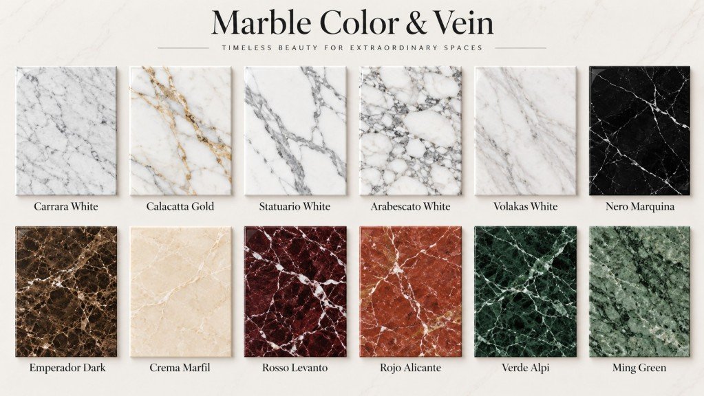 Marble Color & Vein