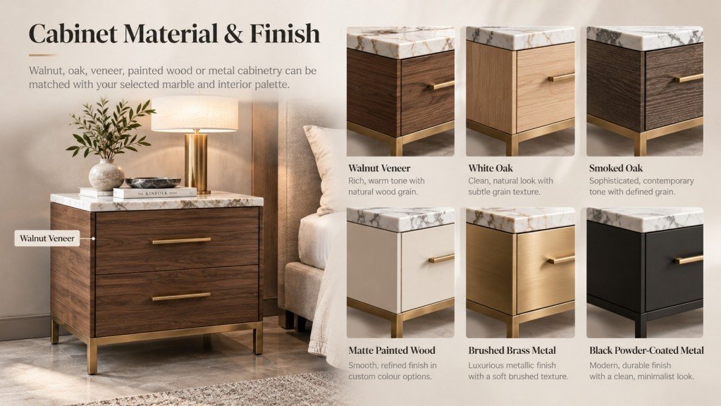 Cabinet Material & Finish