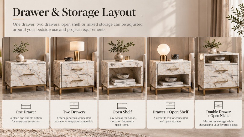 Drawer & Storage Layout